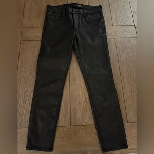KUT from the Kloth Mia High Rise Skinny Faux Leather Pants Black Size 2